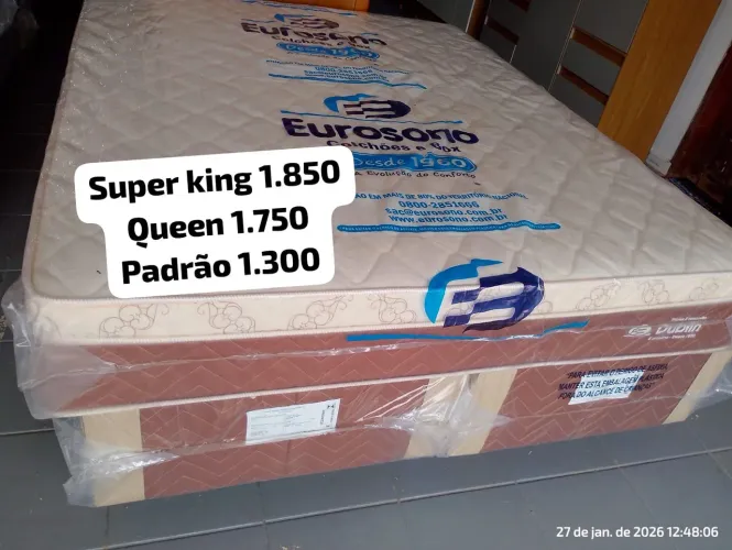 CAMAS SUPER KING MOLAS ENSACADAS NOVAS
