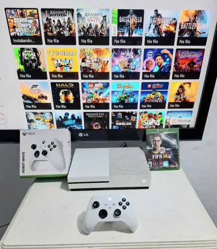 Xbox One S 1TB Series , Aceito Cartão