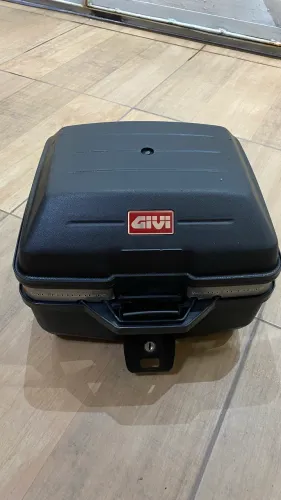 Baú Bauleto Moto 27 L Givi E27m Monolock Traffic Preto