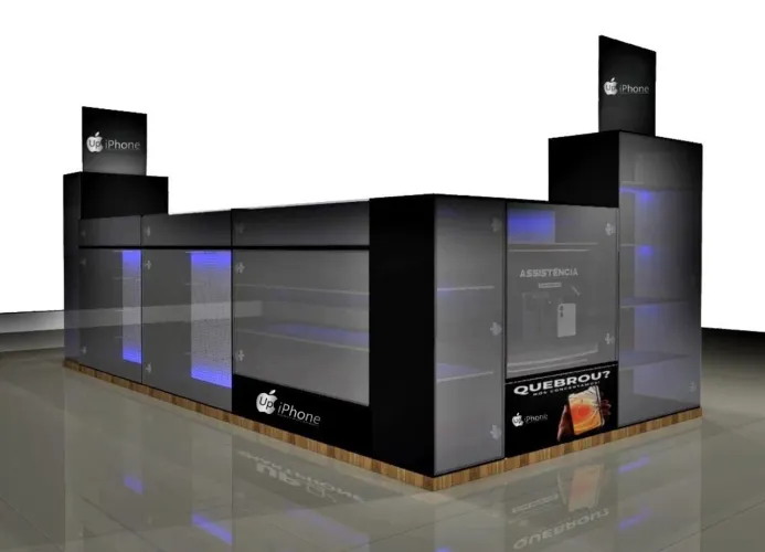 Quiosque para celular e acessórios