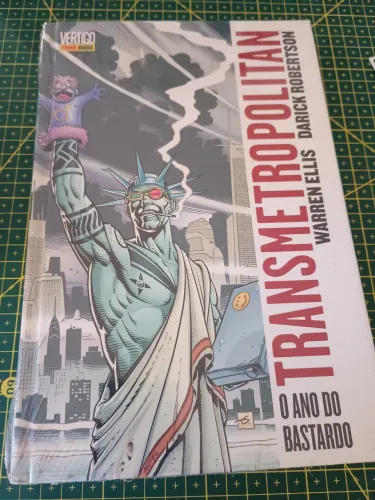 Transmetropolitan volume 3 encadernado capa dura novo no lacre original