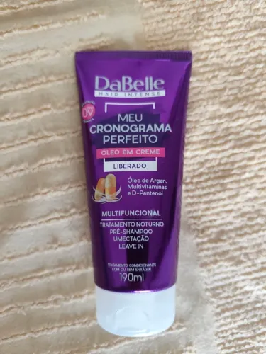 Creme de pentear com proteção térmica novo 