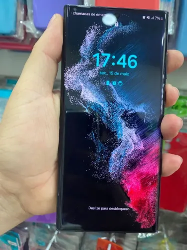 CELULAR S22 ULTRA 12 RAM 256GB SEMI NOVO 90 DIAS DE GARANTIA 