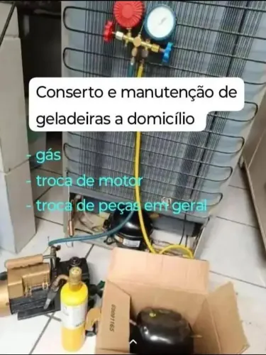 Geladeira e freezer a domicílio
