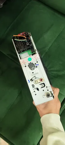 Moldura com rádio original Palio