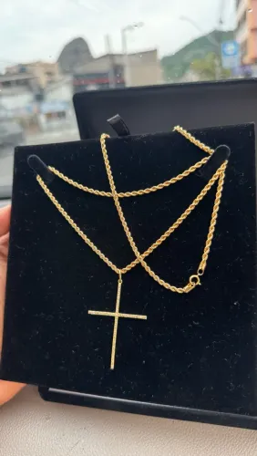 Cordão de ouro 60cm