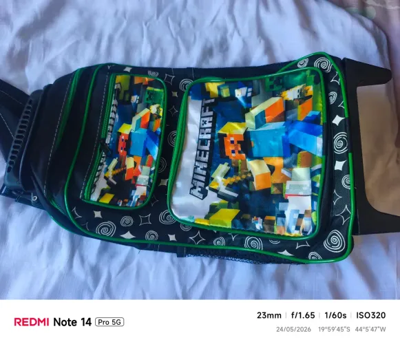 Mochila de rodinha Minecraft masculino
