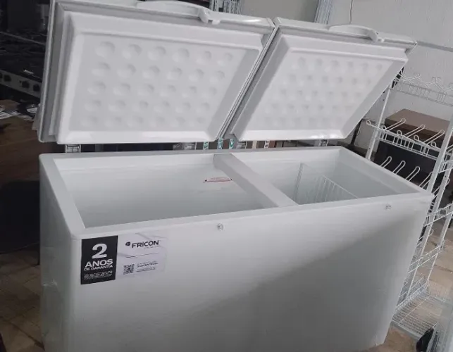 FREEZER HORIZONTAL 503 LITROS MARCA FRICON 2 ANOS DE GARANTIA - NOVO