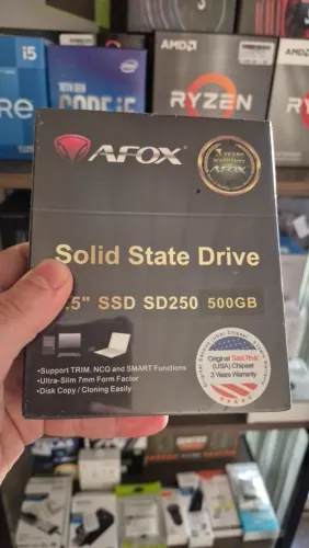 SSD Sata 500Gb Afox novo lacrado 1 ano de garantia!