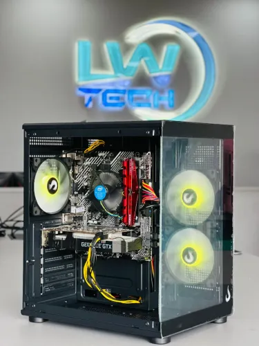  PC Gamer Intel i3-10100F | GTX 1650 4GB - Loja LW Tech 