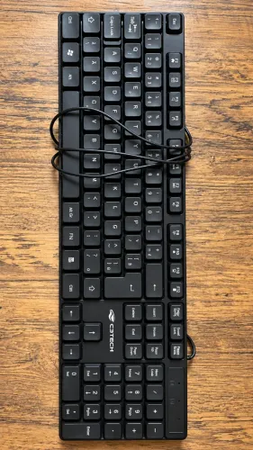 Teclado C3Tech com Fio USB ABNT2