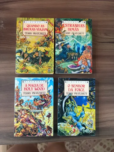 Lot 11 livros - Série discworld