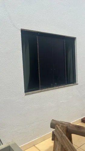 Porta e janela de blindex fumê