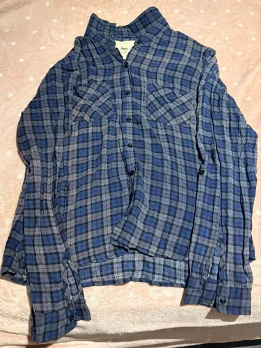 camisa xadrez feminina riachuelo azul