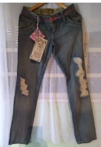 calça jeans cavaleira