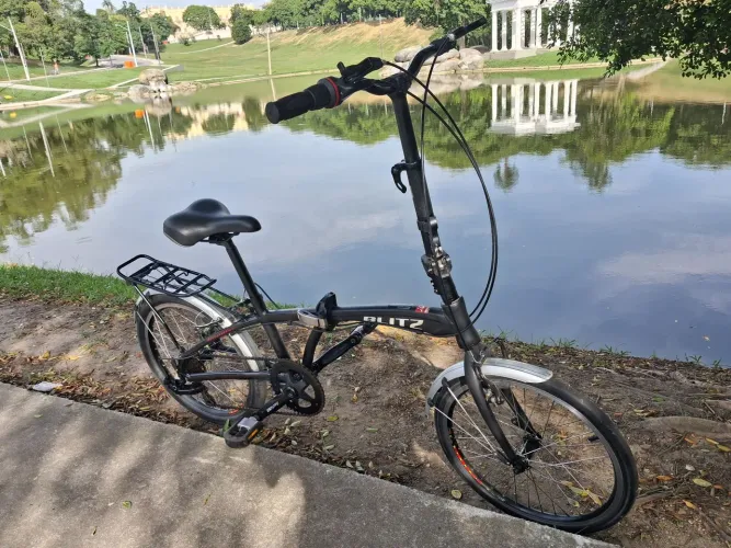 Bicicleta dobrável 