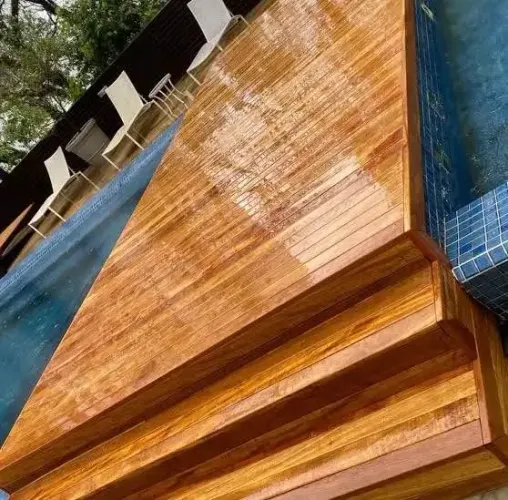 DECK DE SUCUPIRA AMARELA
