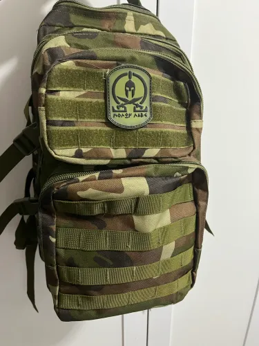 Vendo mochila tática modular camuflada verde 