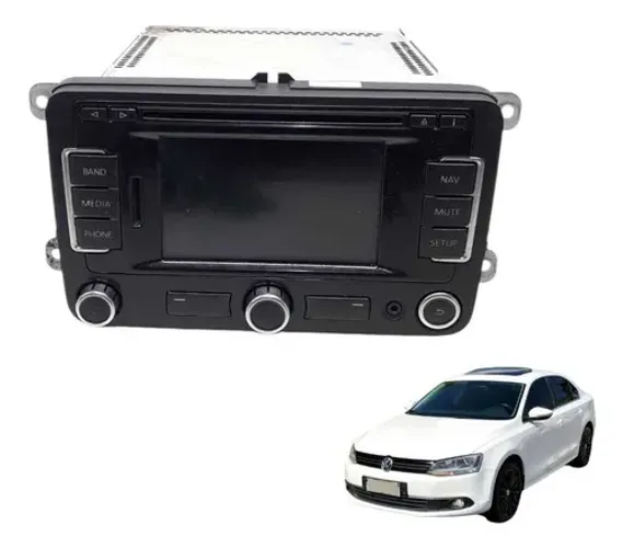 Multimídia Volkswagen Jetta 2012 Preto Preto