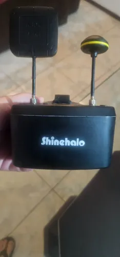 Óculos FPV Shinehalo Goggles Four - Diversity 5.8GHz com DVR