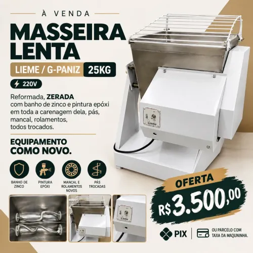 Amassadeira lenta Lieme/G-Paniz