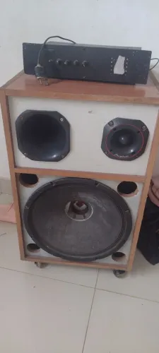 Caixa de som e Amplificador