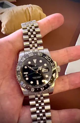 Rolex GMT BRUCE WAYNE - Clone Qualidade Superior -