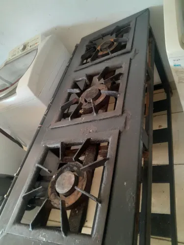 Fogao industrial 3 bocas 1.50 por 0.60
