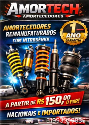 Amortecedores recondicionados 