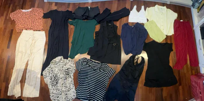 Lote 16 peças roupas de mulher, plus size, G/GG ( 42/44 grande)