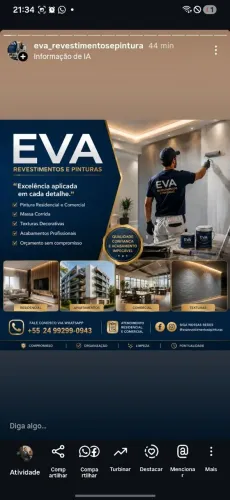 EVA REVESTIMENTOS E PINTURA