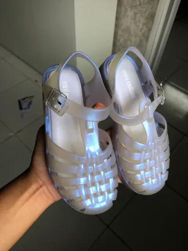 Mini melissa azul perolado