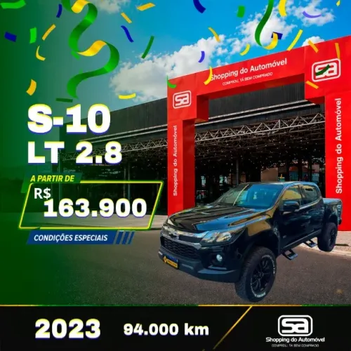 Chevrolet S10 Pick-up LT 2.8 TDI 4X4 CD Diesel AUT 2023
