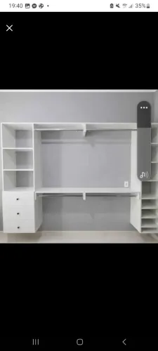 ? CLOSET ABERTO 100% MDF - SOFISTICAÇÃO E ORGANIZAÇÃO PARA O SEU LAR! ?