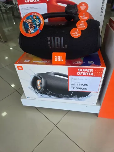 Boombox 4 preta JBL