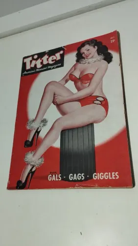 Revista Titter Vintage Pin-up America's Merriest Magazine(Volume 4 Número 2) R$:300 Reais