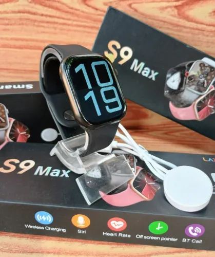 Smartwatch S9 Preto- Novo - Entregamos