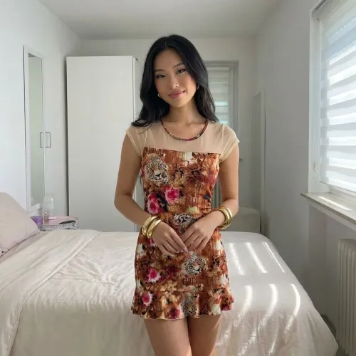 Vestido em crepe tam M
