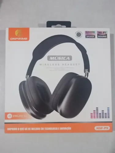 Headset Bluetooth com Ultra Bass: Perfeito para Música e Jogos - PRO