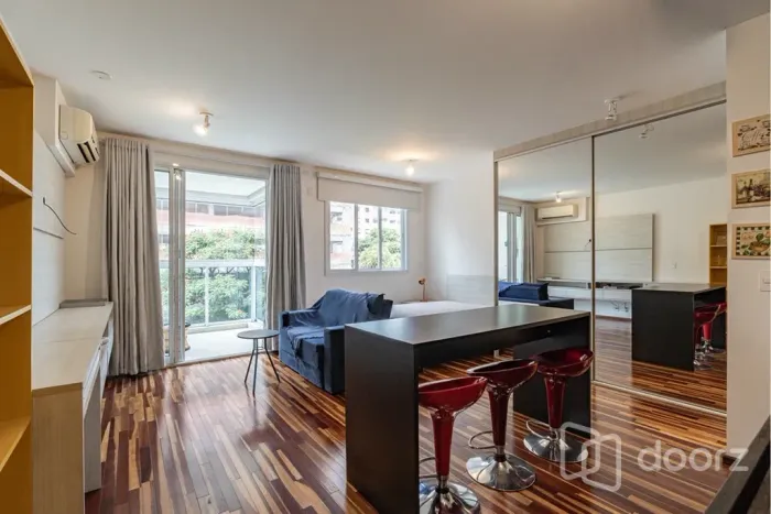 Imóvel na do Paraíso com 1 dormitórios e 42m²