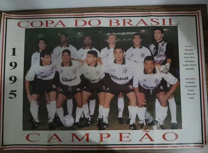 Pôster Corinthians - Campeão Copa do Brasil 1995