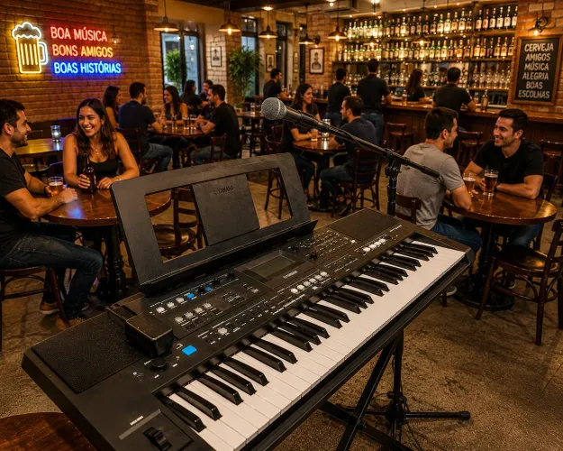 Teclado musical YAMAHA PSR-E 483