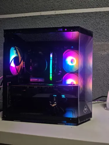 Pc gamer novo, Ryzen 5500, RTX 5060, 16gb, nvme 500gb