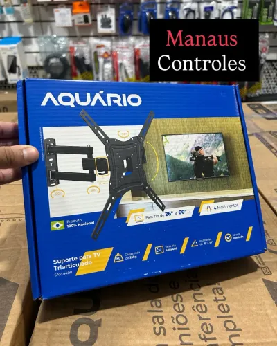 Suporte Articulado Retrátil para Tv 26 - 60 Polegadas Aquário