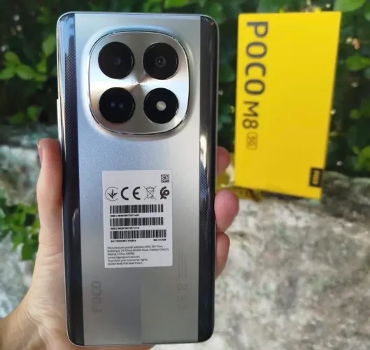 Poco M8 256/08- Preto Prata Lacrado