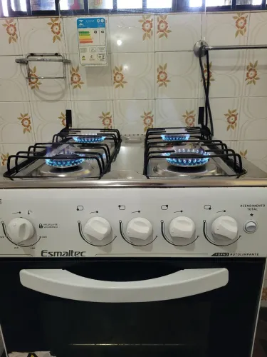 Fogao Automatico 4 bocas Esmaltec
