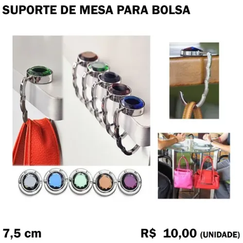 Suporte de Mesa para Bolsas