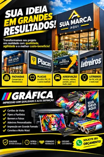 Fachada Gráfica e sinalização