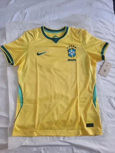 Camisa Brasil Nike I 2026/27 Torcedor Pro Feminina