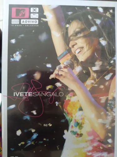 DVD Ivete Sangalo - MTV Ao Vivo (10 Anos Salvador) - Lacrado